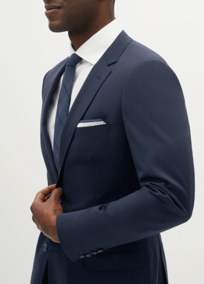 Men's Navy Blue Suit Jacket